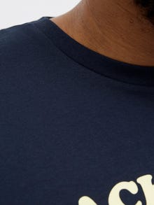 Jack & Jones Plus Size T-shirt Stampato -Sky Captain - 12275739