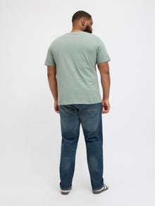 Jack & Jones Plus Size Logo T-paita -Iceberg Green - 12275743