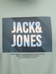 Jack & Jones Plus Size Logo T-paita -Iceberg Green - 12275743