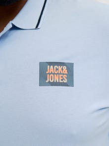 Jack & Jones Plus Size Polo Estampado -Chambray Blue - 12275744