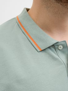 Jack & Jones Plus Size Koszulki z nadrukiem Koszula polo -Iceberg Green - 12275744