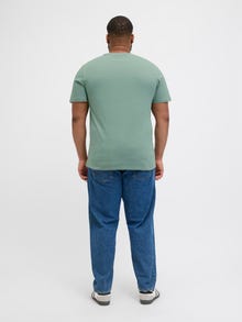 Jack & Jones Plius Logotipas Marškinėliai -Iceberg Green - 12275757