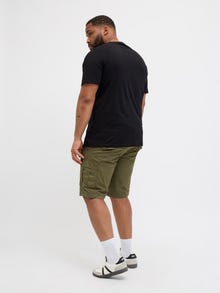 Jack & Jones Plus Size Logo T-shirt -Black - 12275757
