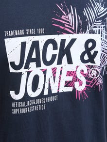Jack & Jones Plus Size Z logo T-shirt -Sky Captain - 12275771