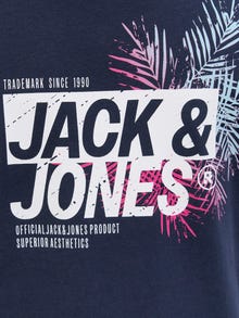 Jack & Jones Plus Size Logo T-shirt -Sky Captain - 12275771