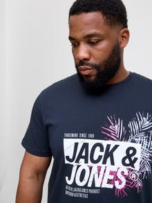 Jack & Jones Plus Size Z logo T-shirt -Sky Captain - 12275771