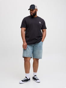 Jack & Jones Plus Size T-shirt Stampa sul retro -Black - 12275788