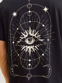 Jack & Jones Plus Size Backprintet T-shirt -Black - 12275788