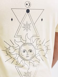 Jack & Jones Plus Size T-shirt Impression arrière -Moonbeam - 12275788