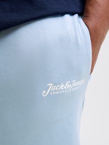 Jack & Jones Plus Size Pantaloncini in felpa Regular Fit -Chambray Blue - 12275828