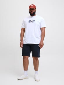 Jack & Jones Plus Size Krój regularny Szorty dresowe -Sky Captain - 12275828