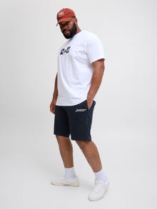 Jack & Jones Plus Size Krój regularny Szorty dresowe -Sky Captain - 12275828