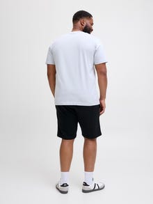 Jack & Jones Plus Size Regular Fit Sweat-Shorts -Black - 12275828