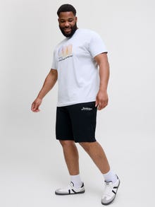 Jack & Jones Plus Size Pantaloncini in felpa Regular Fit -Black - 12275828