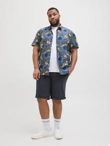 Jack & Jones Plus Size Regular Fit Chino shorts -Navy Blazer - 12275835