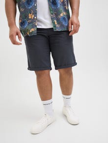 Jack & Jones Plus Size Regular Fit Chino Shorts -Navy Blazer - 12275835