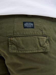 Jack & Jones Plius Laisvas kirpimas Cargo šortai -Olive Night - 12275836