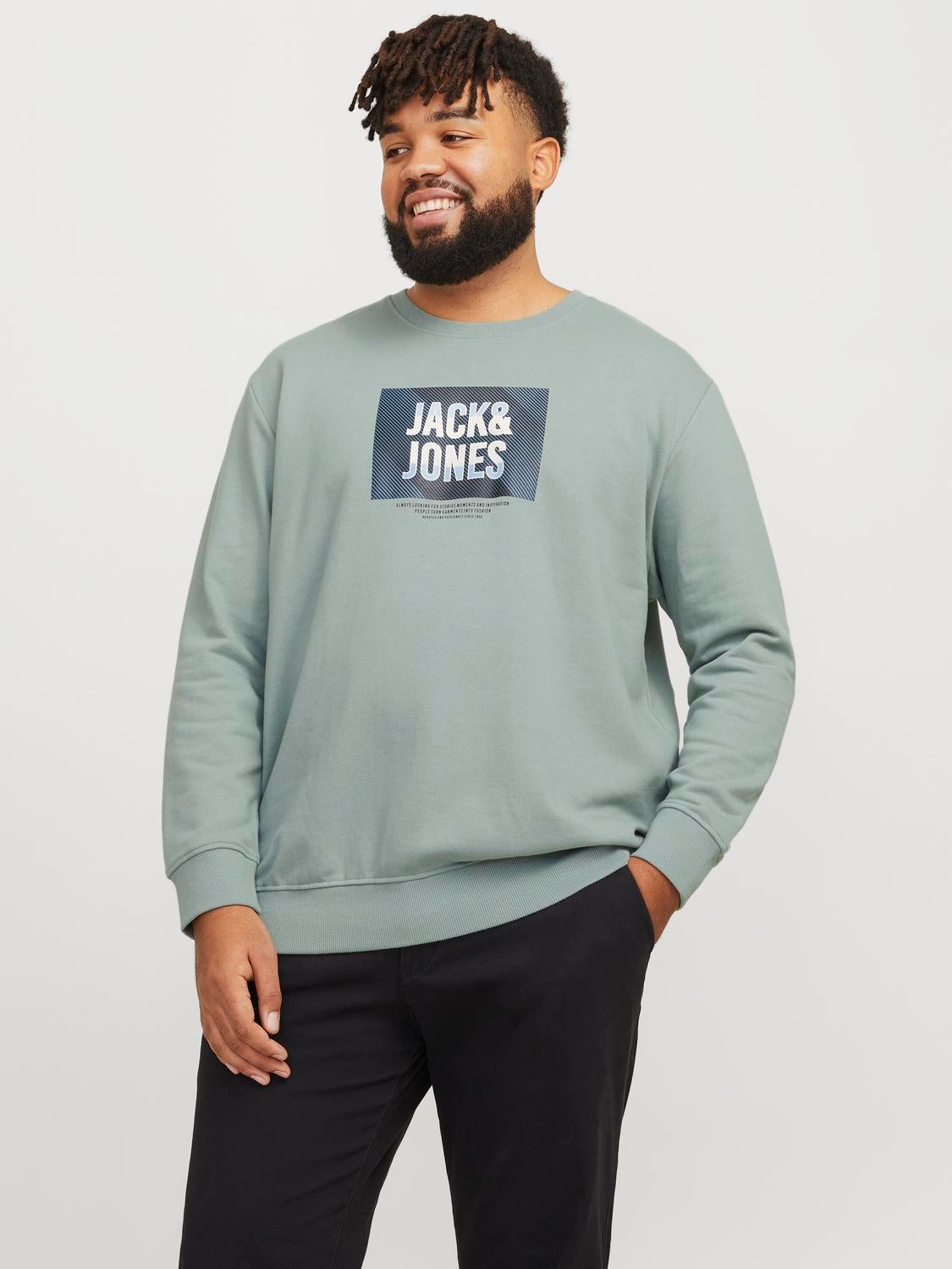 Plus Size Logo Sweatshirt