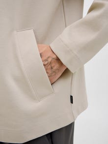 Jack & Jones Plain Sweatshirts -Silver Lining - 12276047