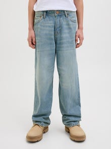 Jack & Jones JJIALEX JJORIGINAL AKM 910 JNR Baggy džinsai Jaunimui -Blue Denim - 12276208