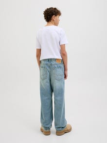 Jack & Jones JJIALEX JJORIGINAL AKM 910 JNR Baggy džinsai Jaunimui -Blue Denim - 12276208