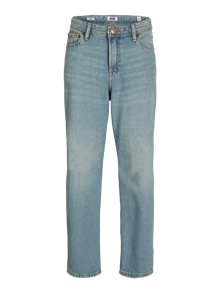 Jack & Jones JJICHRIS JJORIGINAL AKM 910 MNI Laisvo kirpimo džinsai Mini -Blue Denim - 12276234