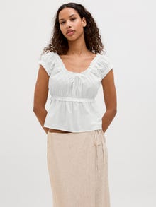 JJXX JXTHILDE Top -Blanc de Blanc - 12276255
