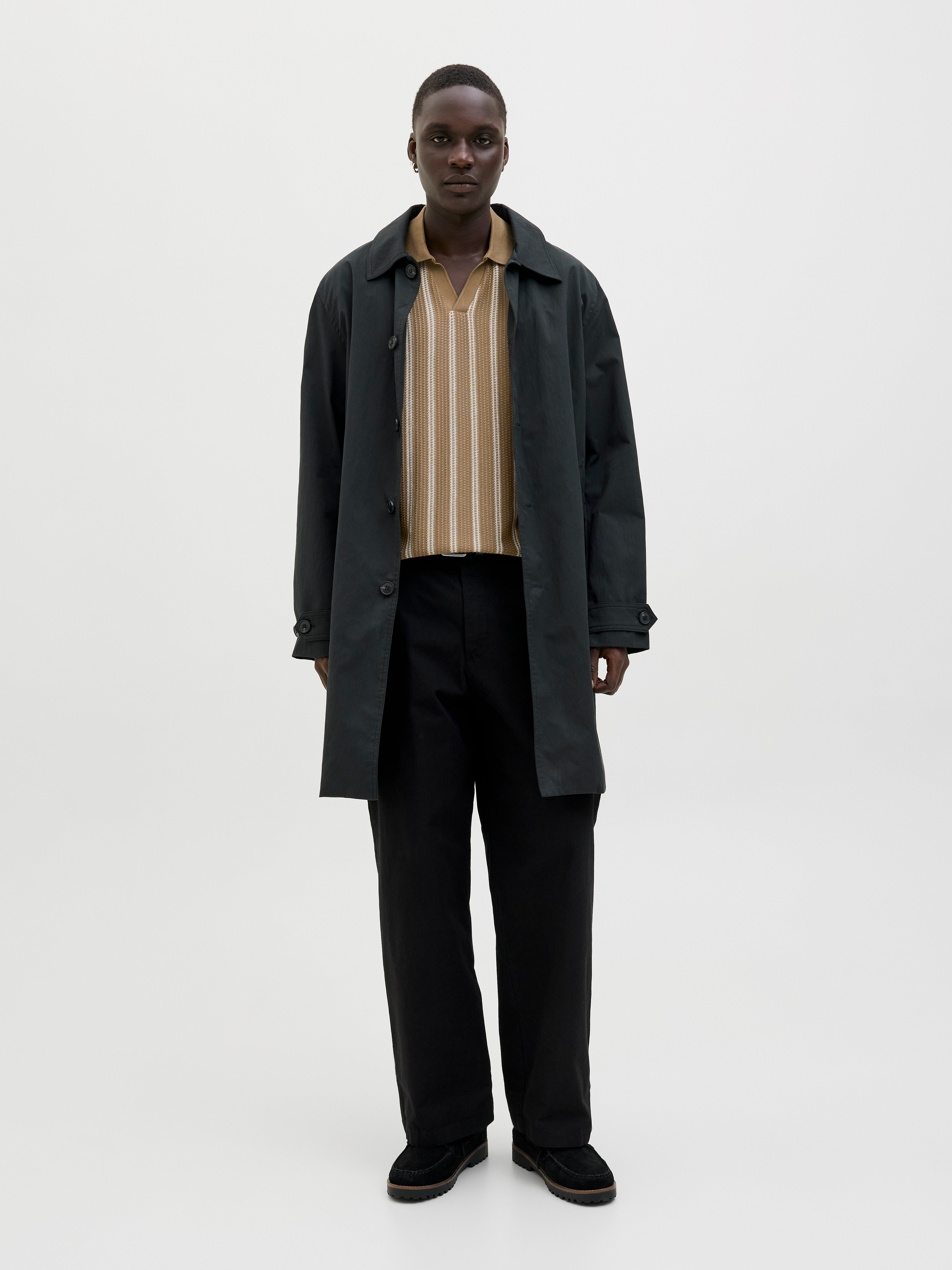 Thumbnail - Gestreift Poloshirt