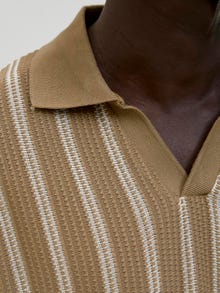 Jack & Jones Juostuotas Polo -Elmwood - 12276317