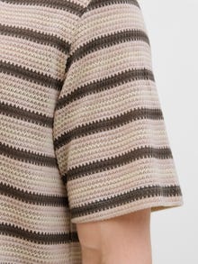 Jack & Jones Juostuotas Kamuolio kaklas Polo -Rose Dust - 12276317
