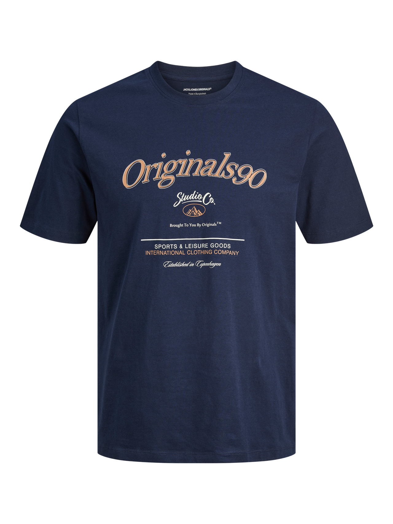 Printed T-shirt | Dark Blue | Jack & Jones® Printed T-shirt | Dark Blue | Jack & Jones®