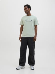 Jack & Jones T-shirt -Aqua Gray - 12276492