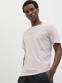 Jack & Jones Gedruckt T-shirt -Lilac Marble - 12276492