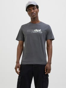 Jack & Jones T-shirt -Asphalt - 12276492