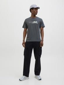 Jack & Jones T-shirt -Asphalt - 12276492