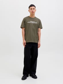 Jack & Jones Camiseta Estampado -Tea Leaf - 12276493