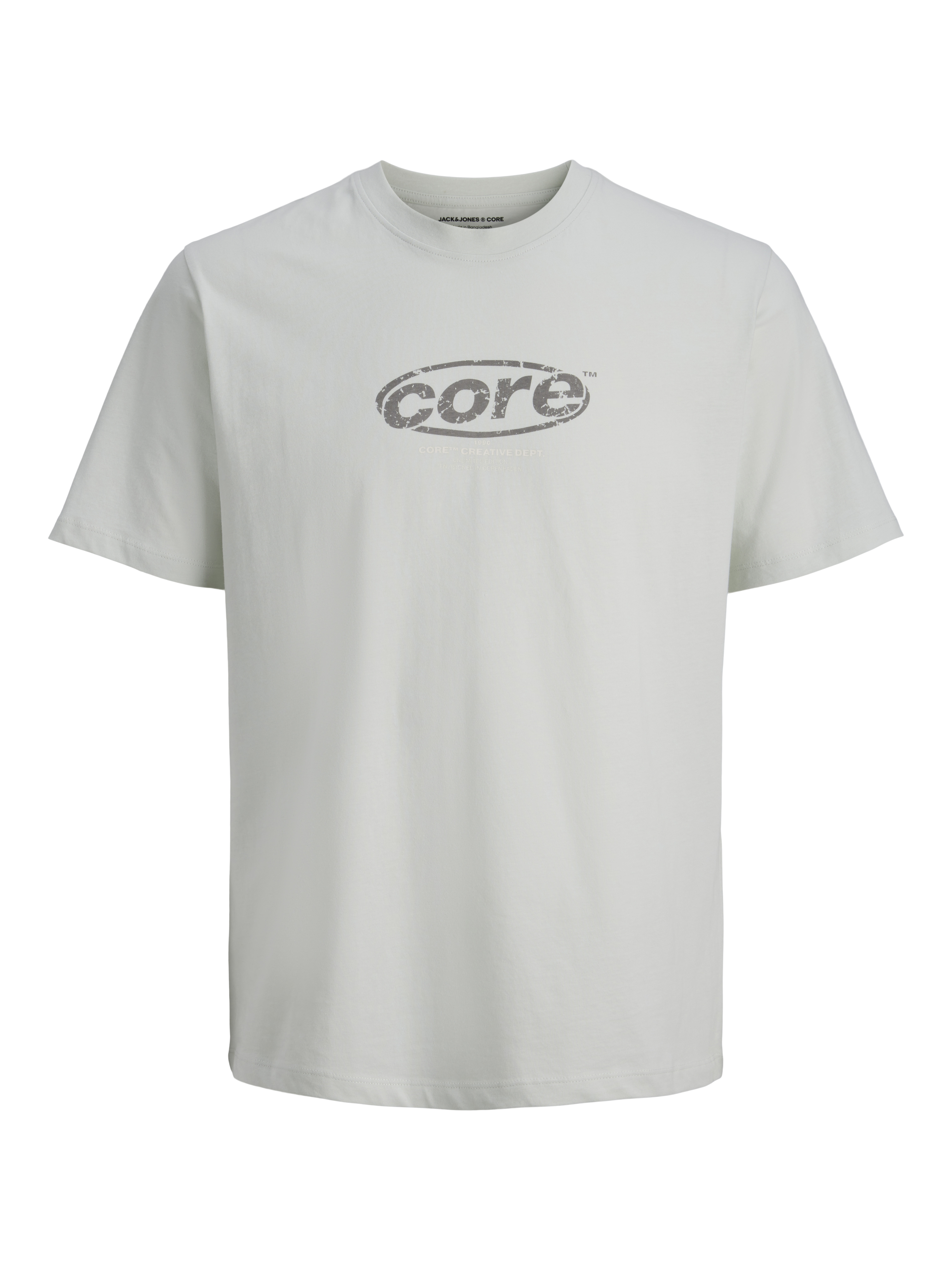 Gedruckt Rundhalsausschnitt T-shirt