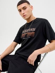 Jack & Jones Camiseta Estampado -Black - 12276495