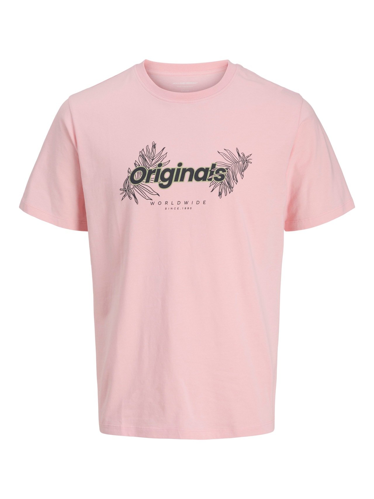 Printed T-shirt | Medium Rose | Jack & Jones® Printed T-shirt | Medium Rose | Jack & Jones®