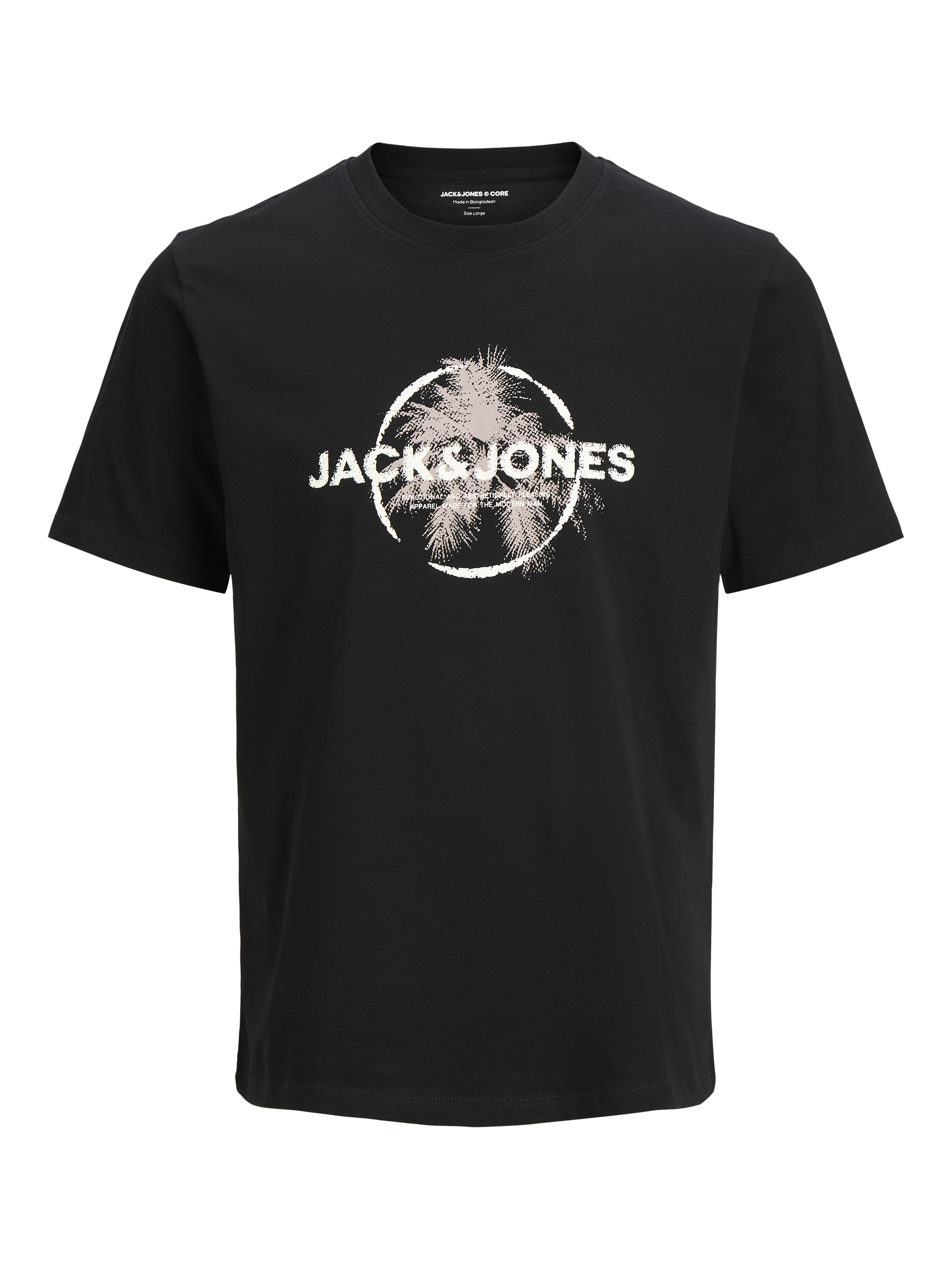 Gedruckt Rundhalsausschnitt T-shirt