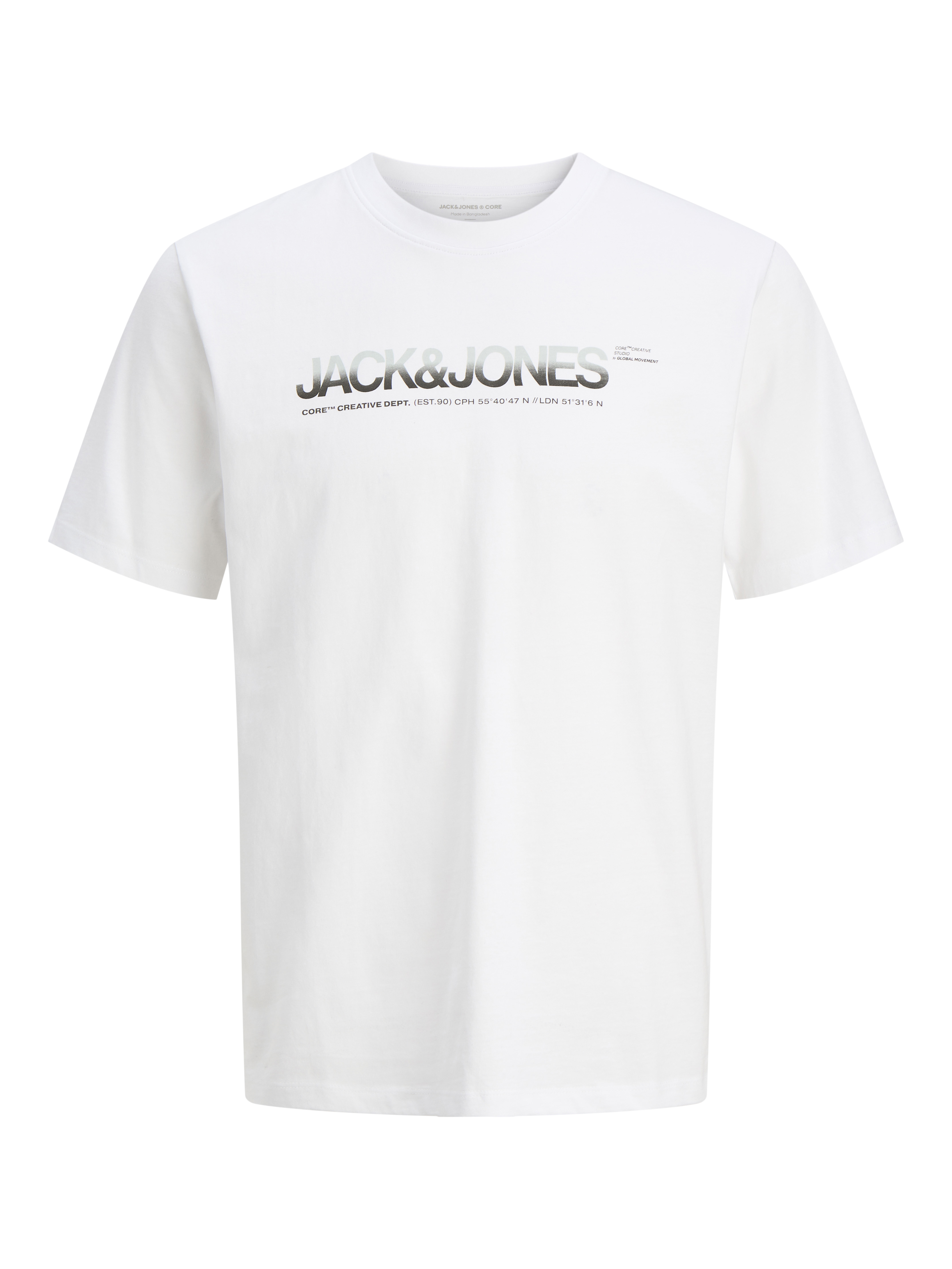 Gedruckt Rundhalsausschnitt T-shirt