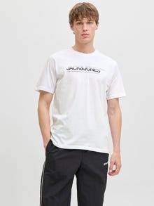 Jack & Jones Gedruckt T-shirt -Bright White - 12276496