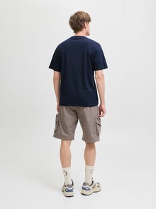 Jack & Jones Printed T-shirt -Navy Blazer - 12276496