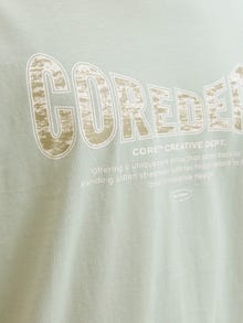 Jack & Jones Gedruckt T-shirt -Aqua Gray - 12276496