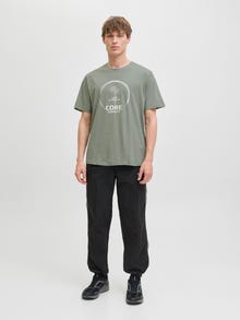 Jack & Jones Printed T-shirt -Shadow - 12276496