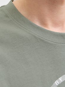 Jack & Jones Gedruckt T-shirt -Shadow - 12276496