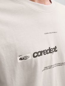 Jack & Jones Gedruckt T-shirt -Lilac Marble - 12276496