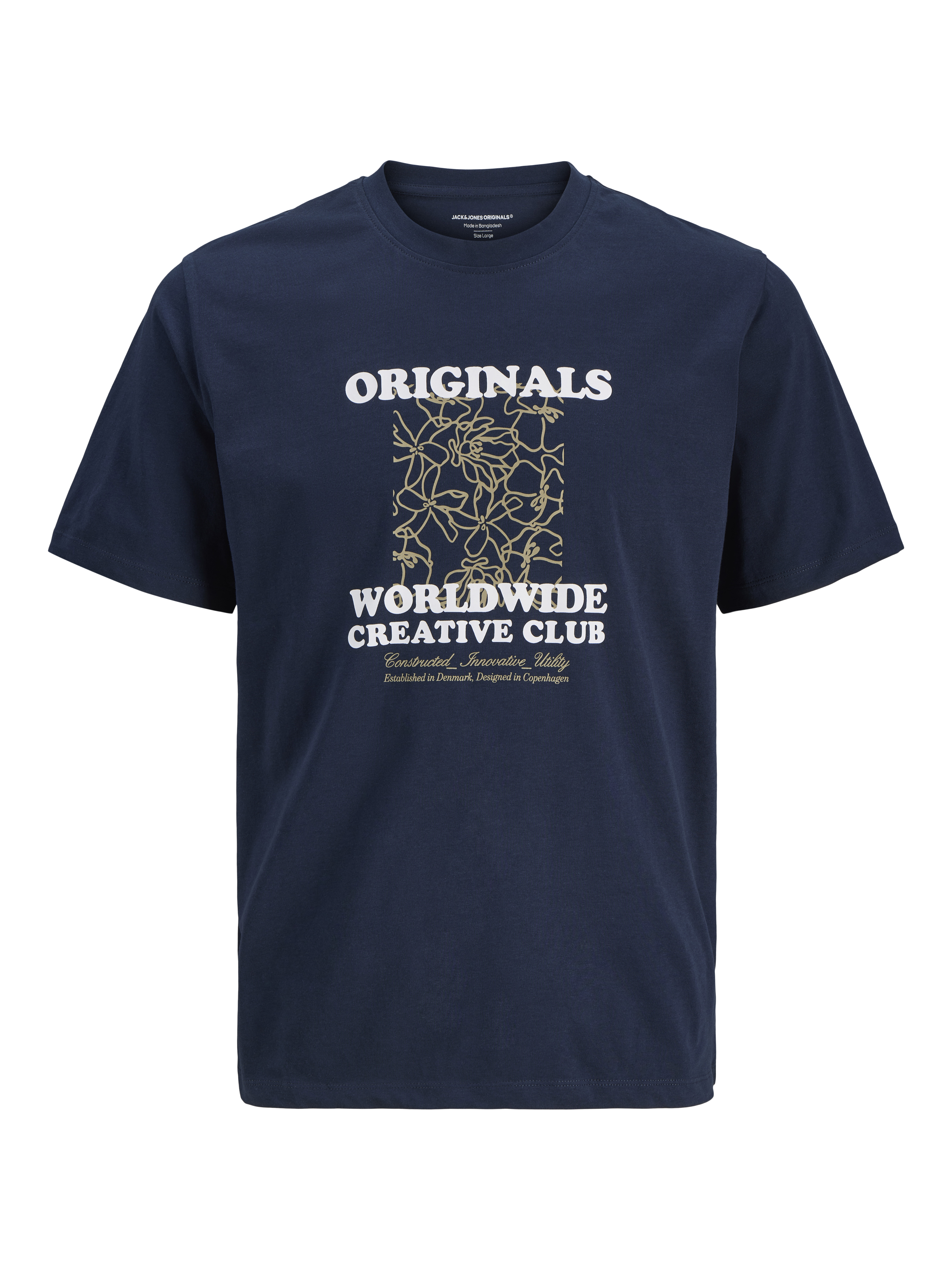 T Shirt Jack Jones Customer Club Printed T-shirt Dark Blue Jack Jones®