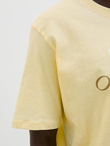 Jack & Jones Printed T-shirt -Double Cream - 12276497