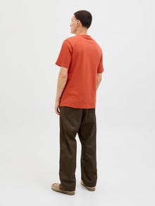 Jack & Jones Gedruckt T-shirt -Summer Fig - 12276497